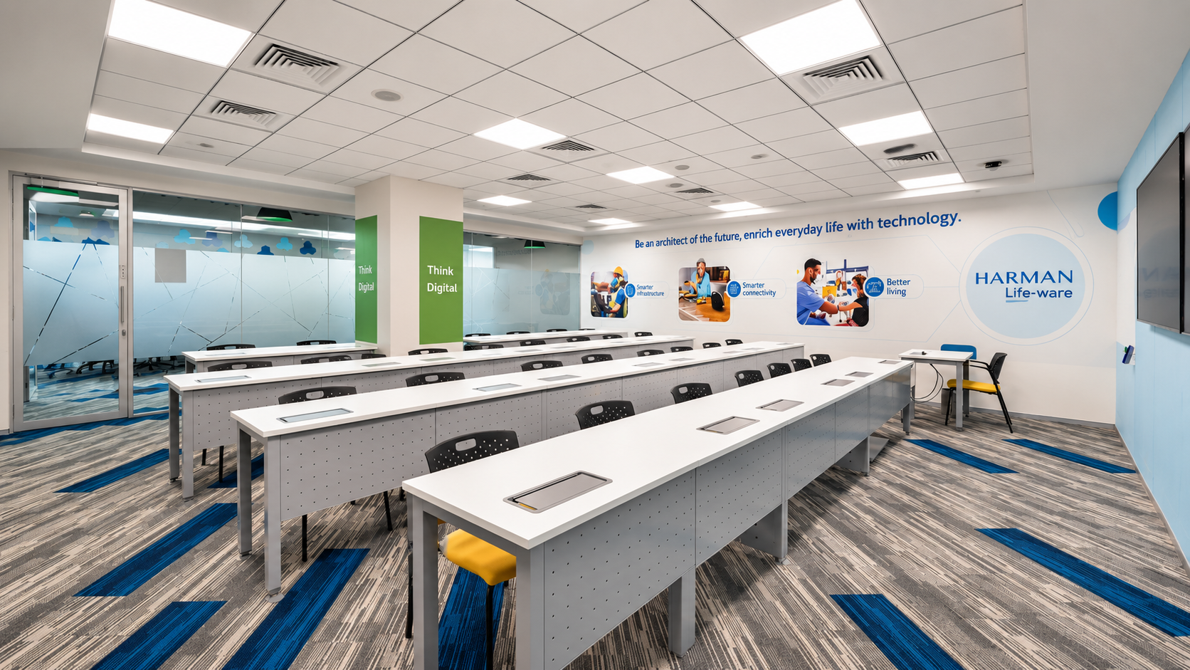 HARMAN workplace interior